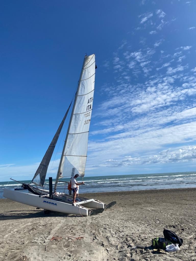 Catamarano Nacra I-20 6m in ottime condizioni foto 6
