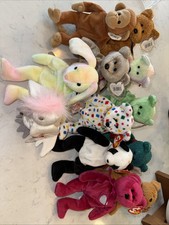 Ty Beanie Baby Lot Of 12