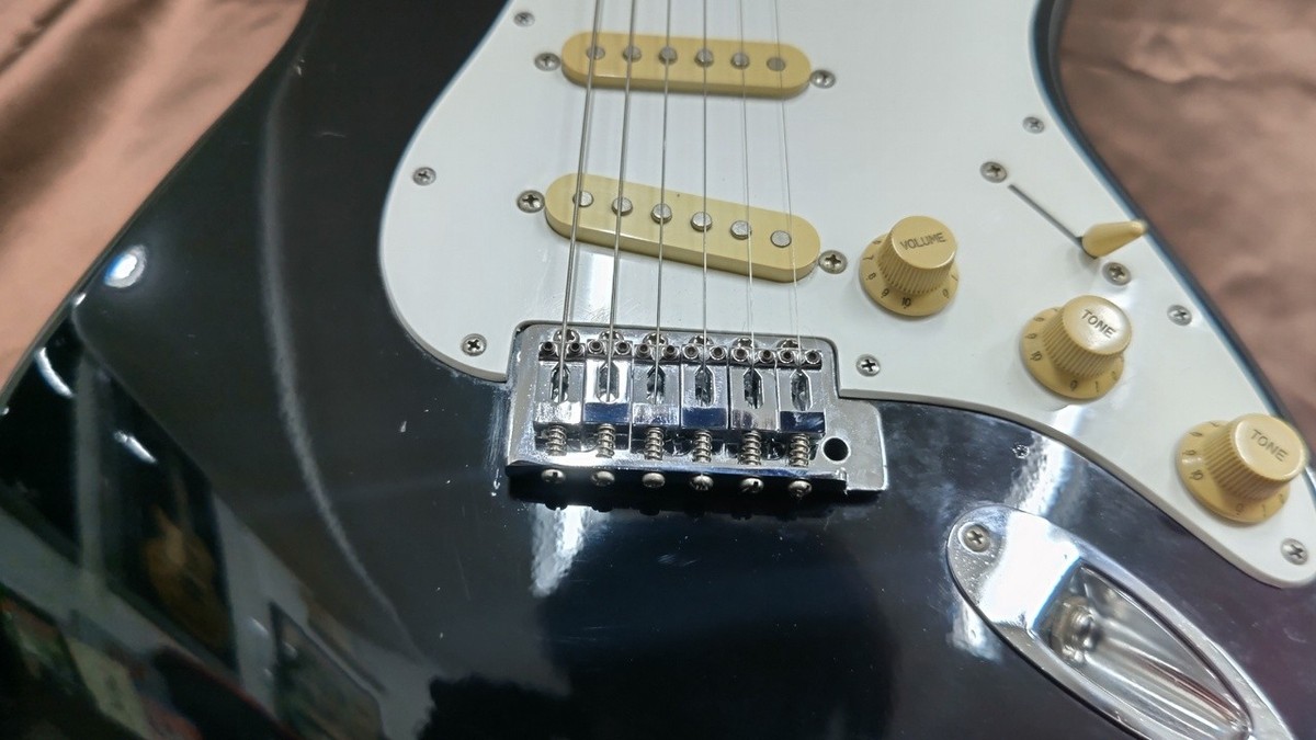 Fender Mexico Squier Stratocaster BLK Electric Guitar #BE13726 | eBay