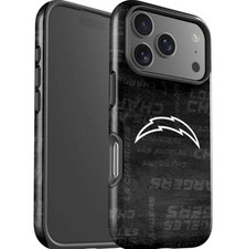 NFL Los Angeles Chargers Black & White iPhone Impact Case
