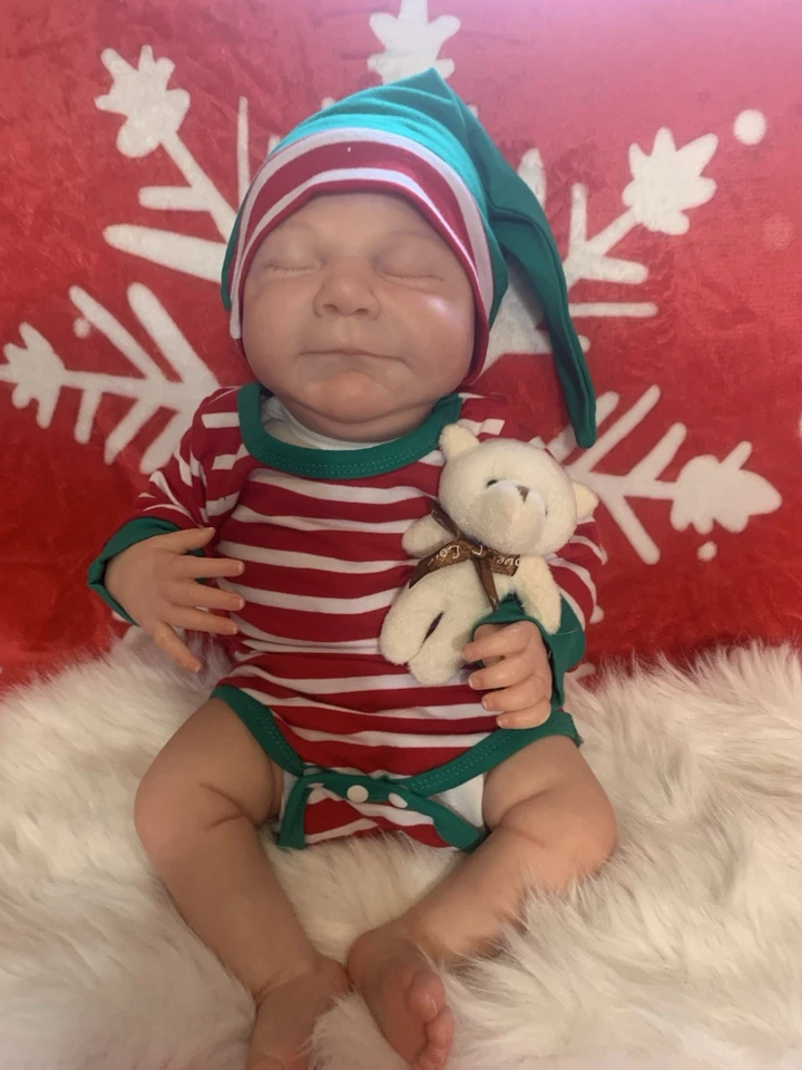 Handsome Reborn Samuel By Cassie Brace - Image 4 of 4