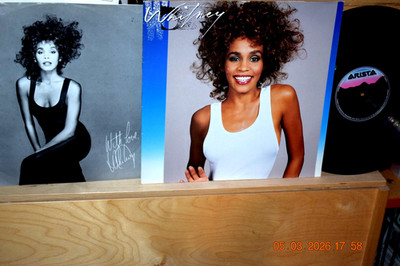 WHITNEY HOUSTON: WHITNEY  GERMAN 1st PRESS 1987 ARISTA 208141 +OIS NMINT