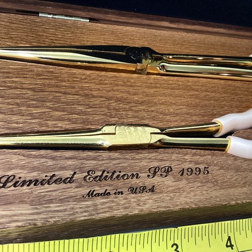 Mac Tools Limited Edition 1995, 24K Gold Plated Long Reach Pliers # 1526 - Bild 11 von 15