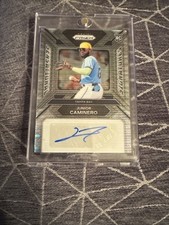 2024 Panini Prizm Junior Caminero Sensational Signatures SS-JC Prizm  #174/199