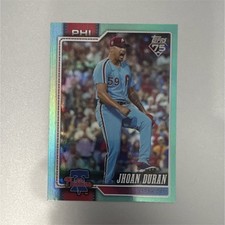 Topps 2026 Series 1 Jhoan Duran #83 Philadelphia Phillies Rainbow Foil