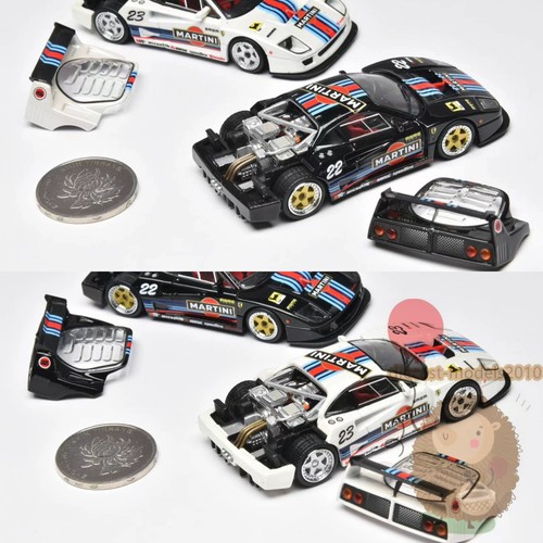 SH 1:64 Ferrari F40 LM Alloy Car Model Simulation Diecast Hobby Ornaments Gifts - Picture 2 of 9