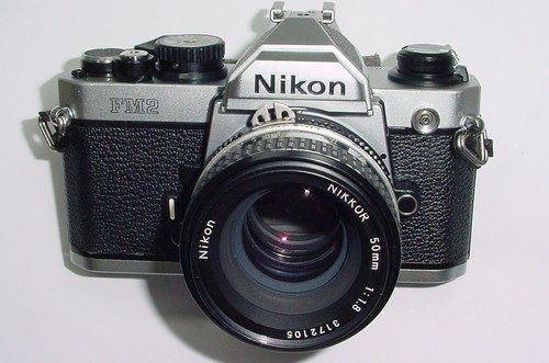 Nikon FM2N 35mm Film SLR Manual Camera with Nikon 50mm F/1.8 AIs Nikkor Lens - Picture 2 of 6