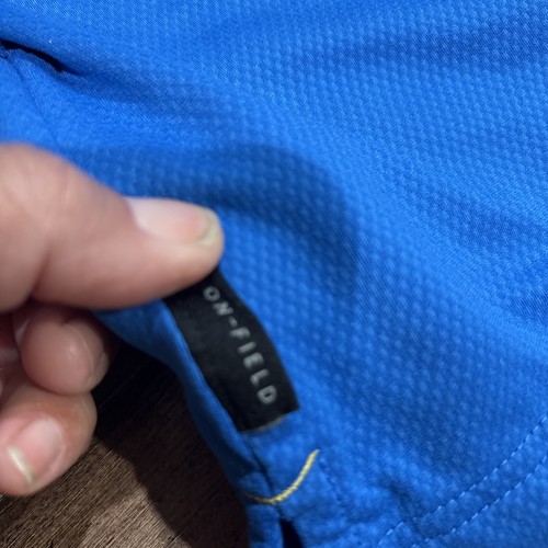 UCLA Bruins Nike Dri Fit Long Sleeve Shirt Mens M Blue Cursive Logo - Picture 10 of 11