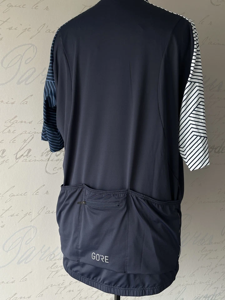 Size XL Gore Wear C5 Optiline Cycling Jersey Men Back Zip Pocket *** NEW*** - Image 3 of 4