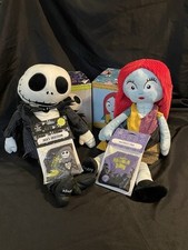 Scentsy Buddy Sally  Jack each with scent paks NIB Nightmare Before Christmas