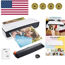 Laminator, A4 Laminater Machine, 9 Inch Thermal Laminater Machine, 4 in 1 Per...