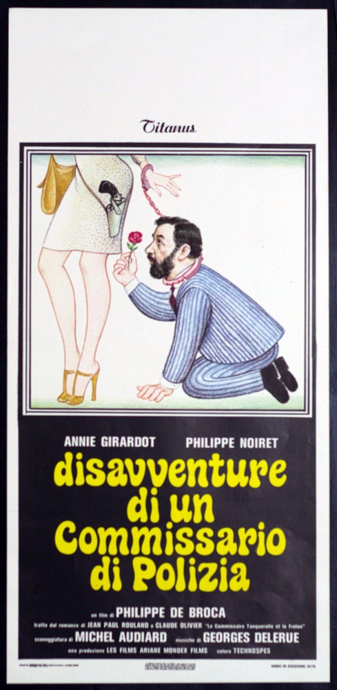 Locandina originale film Disavventure di un commissario di polizia (1978) - Regia di Philippe de Broca