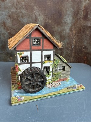 Victorian Water Mill The Olde Mill 1600 by Reuge Or Pauline Ralph Vintage Music