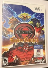 Activision Chaotic Shadow Warriors Nintendo Wii Complete Manual E10+ 2009