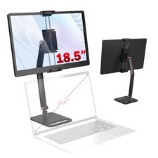 Adjustable Portable Monitor Stand for 6-18.5 Inch Displays - Universal Clamp