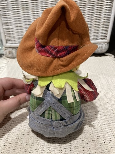 Vintage NANCO Muppets Kermit Frog Wizard of Oz Scarecrow . Poseable Doll - Picture 3 of 4