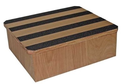 Foot Stool, Birch Wood, Work Harden 16''x18''x6''