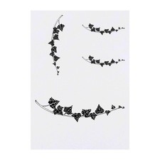 4 x 'Ivy' Temporary Tattoos / Transfers TO00001412 