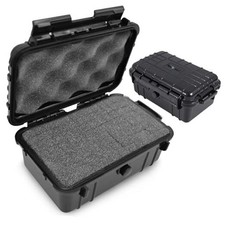 Waterproof Small Hard Case with Customizable Foam for Portable Electronics, 8"