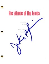 Frankie Faison Signed Autograph The Silence of the Lambs Movie Script - Barney