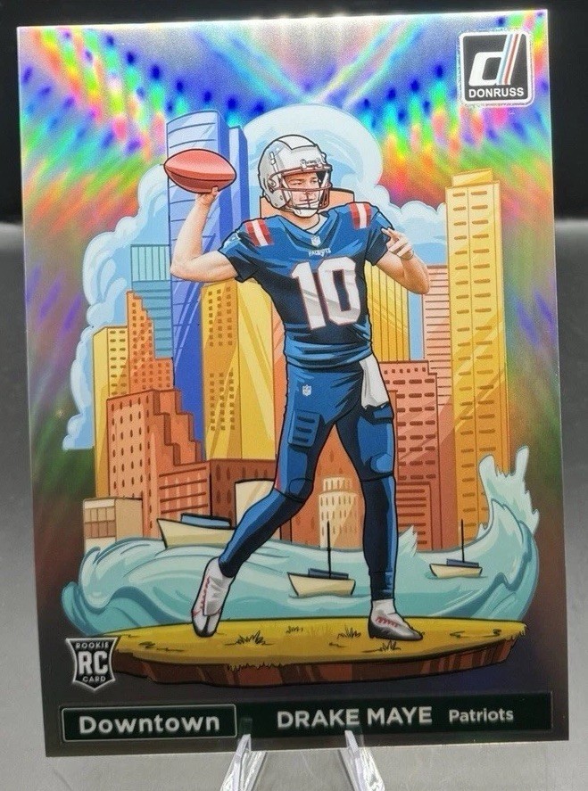 “1/50 Drake Maye Downtown Rookie  – Donruss Downtown