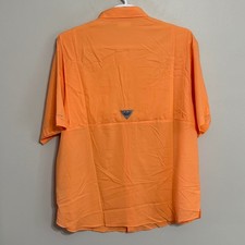 Chemise Columbia Tamiami II – Clemson Tigers – Orange – Homme – Taille XL – Manches Courtes