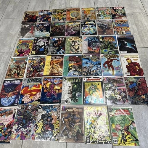 Lot of 41 Vintage & Modern Comics: Avengers, Ironman, Batman, Dr Strange