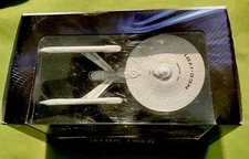 U.S.S. ENTERPRISE NCC-1701 REFIT - Die-Cast STAR TREK HOT WHEELS Rep P8511 Rare