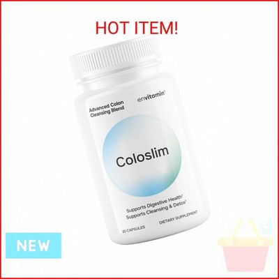 Coloslim - Gentle Colon Cleanse for Digestive Health & Gut Flora