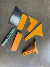 7pcs Car Auto Film Window Tinting Tint Tools Wall Decal Scraper Blade Squeegee