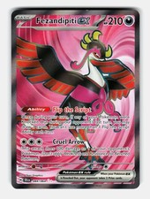 Fezandipiti ex 084/064 Ultra Rare Shrouded Fable Pokemon Holo Near Mint