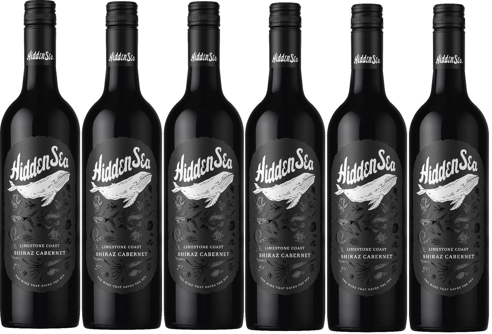 Hidden Sea Australian Shiraz Cabernet (6 x 750ml - 14%)