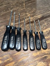 Snap On 7 Piece Black Hard Handle Torx Driver Set - T10-t30 - Sstx Series