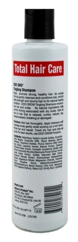 BL Doo Gro Shampoo Tingling 10oz X 3 Packs - Image 2 of 2
