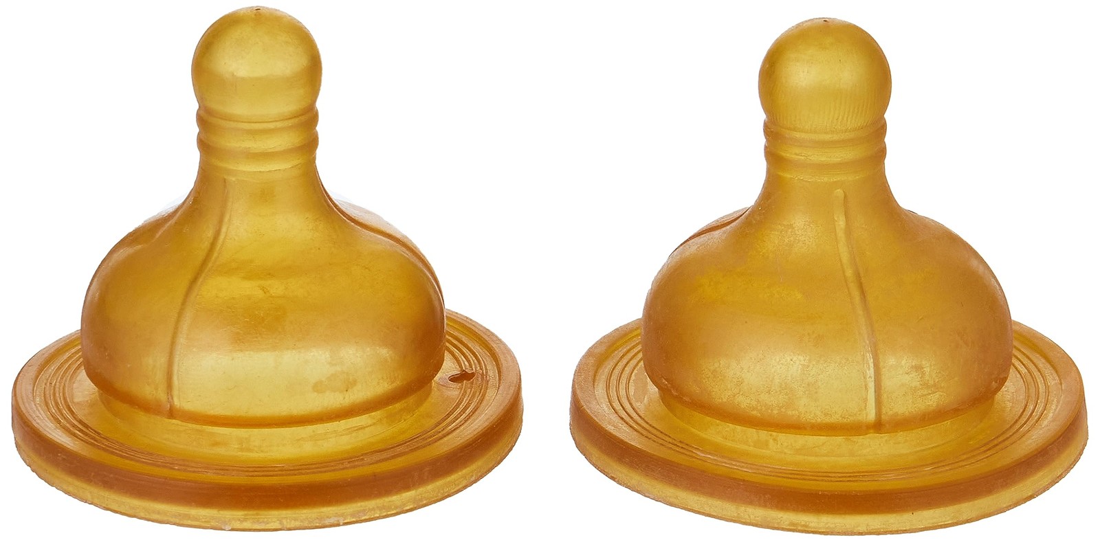 Tétine tactile caoutchouc flux normal 0 m+ 2 pièces pour biberon premier âge