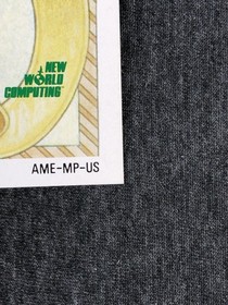 Might & And Magic - Nintendo NES - Map Poster Only - Very Good - SAFE SHIP!