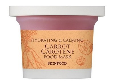 Skinfood carrot carotene food mask 120g hydrating calming