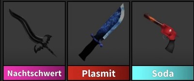 MM2 Godly Set, 3er-Pack