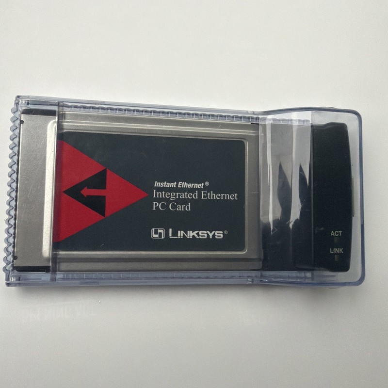 Linksys PCMCIA Ethernet LAN PC Card EC10T  10BaseT 9920867-001-A00