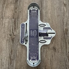 Vintage Genuine Brannock Device Women s Shoe Foot Size Sizer Measurement Tool