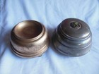 2 Vintage Metal Music Boxes, Neither Work, Good Used Condition — photo 1