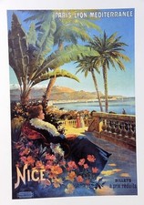 AFFICHE POSTER. Nice