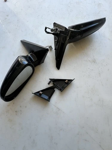 97-01 Honda Prelude Side Mirrors Oem Black Used