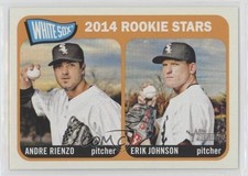 2014 Topps Heritage Rookie Stars Andre Rienzo Erik Johnson #41 3d5