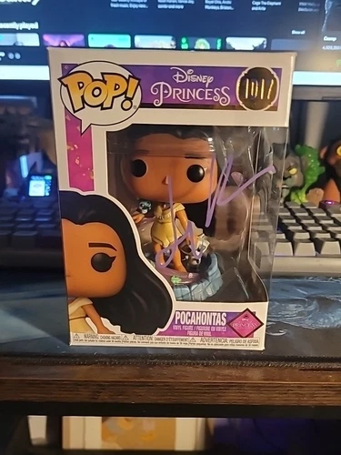 Disney Princess Pocahontas Funko Pop! #1017 Autographed by Judy Kuhn