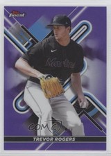 2022 Topps Finest Purple Refractor 75/250 Trevor Rogers #65 yy4