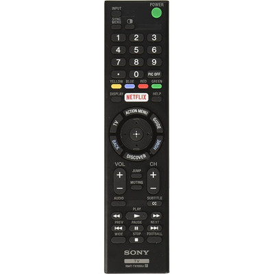 NEW Genuine Sony RMT-TX100U Wireless TV Remote Control Black Netflix Button