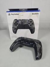 PS5 Official Sony PlayStation 5 DualSense Wireless Controller Grey Camo