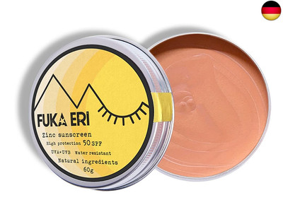 FUKA ERI Sonnencreme mit Zink non-nano. Sehr hoher schutz vor UVA/UVB. LSF 50.
