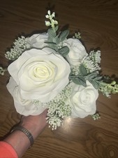 Artificial flowers wedding bouquet 